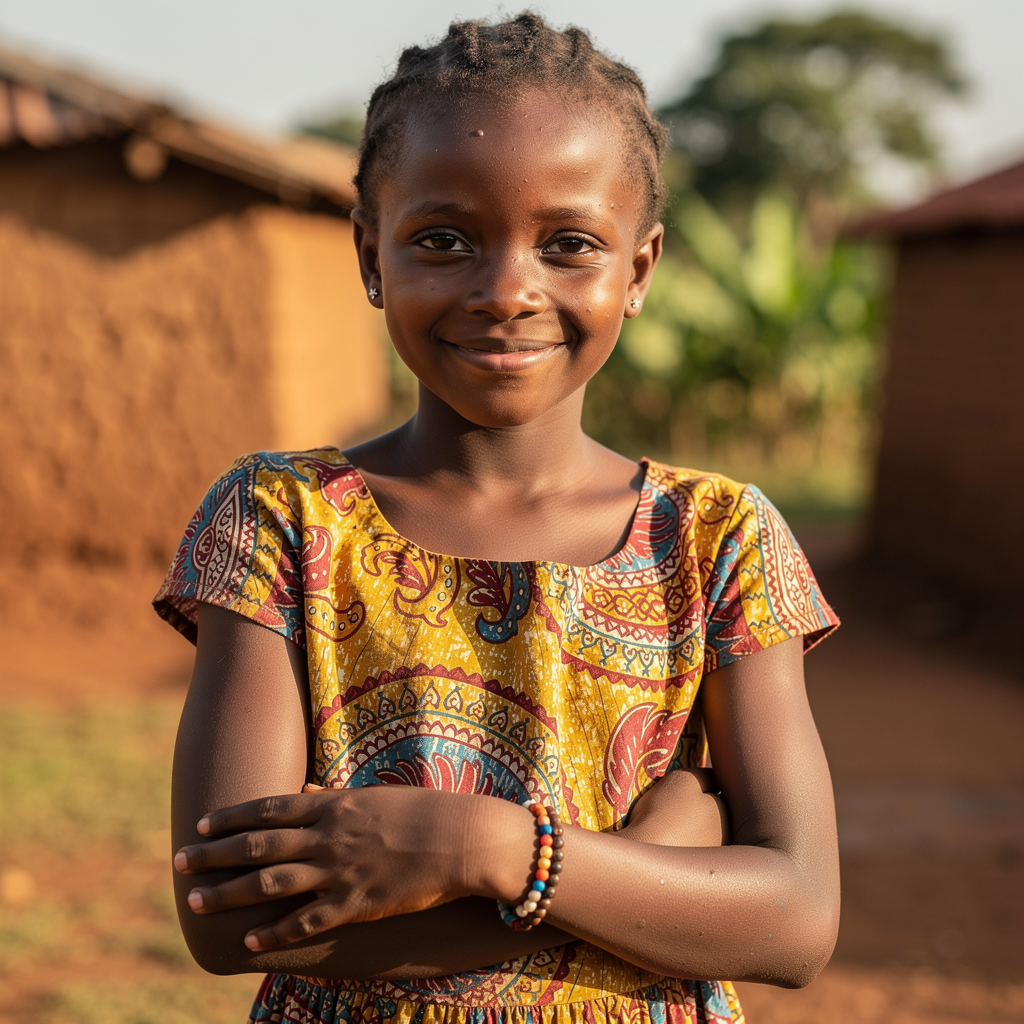 Amina, rural schoolgirl